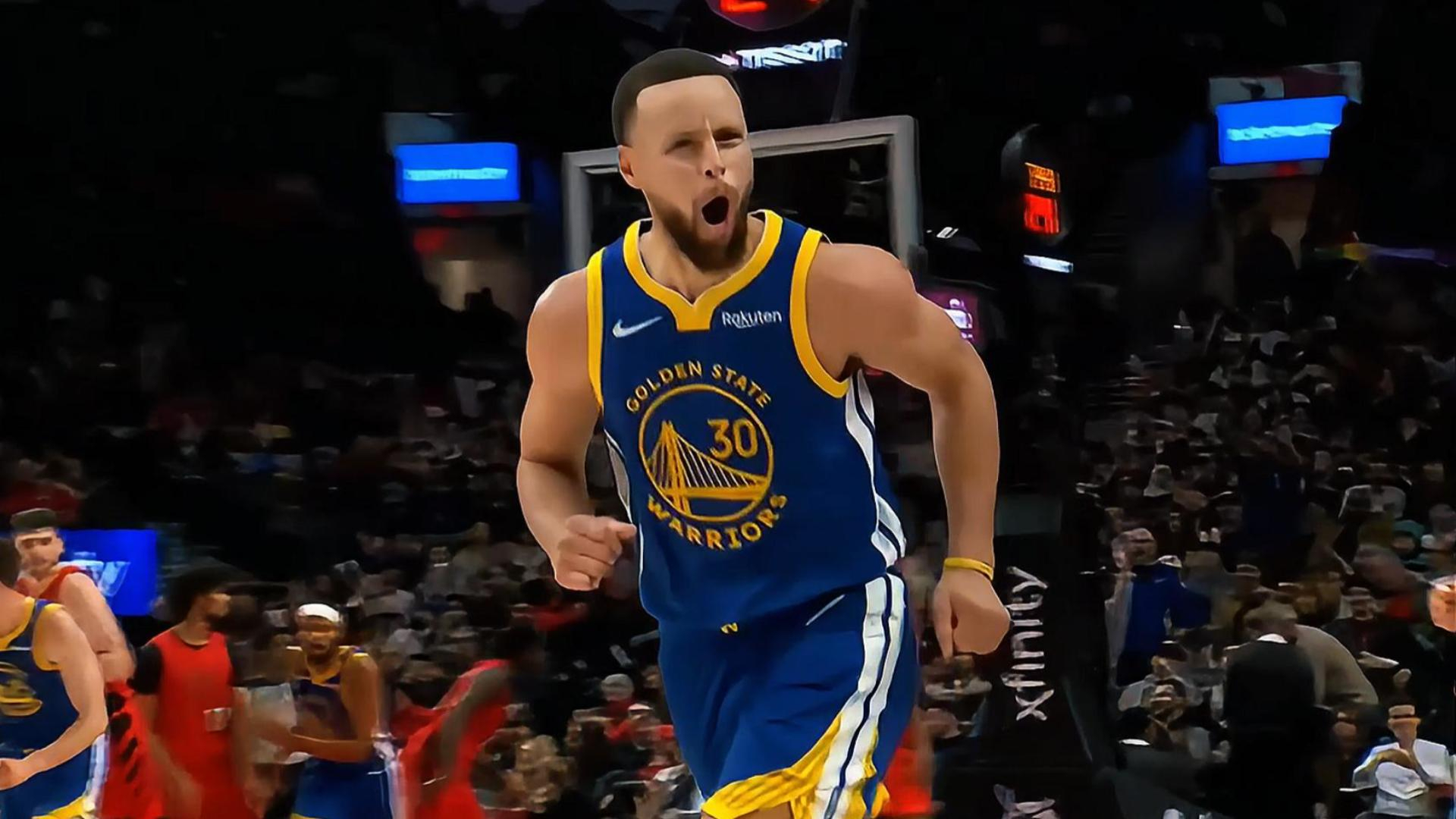 关于库里迎来三赛季高光表现，加拿大队球迷沸腾！的信息